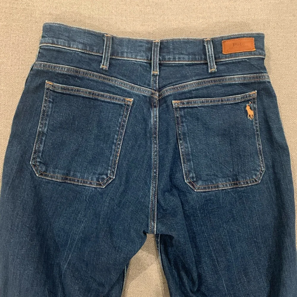 Polo by Ralph Lauren Dark Blue Straight-Leg Women’s Jeans - Picture 4 of 7